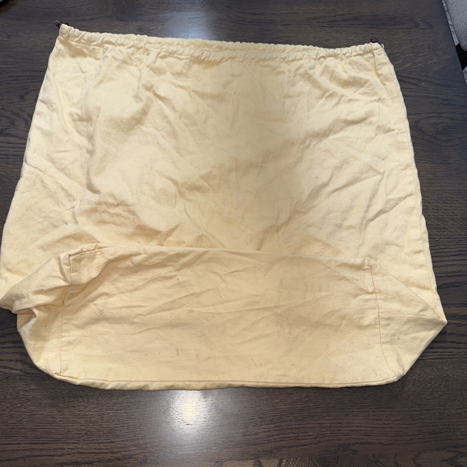 Authentic Louis Vuitton XXL Drawstring Dust Bag Approximately 22″x23″x7″