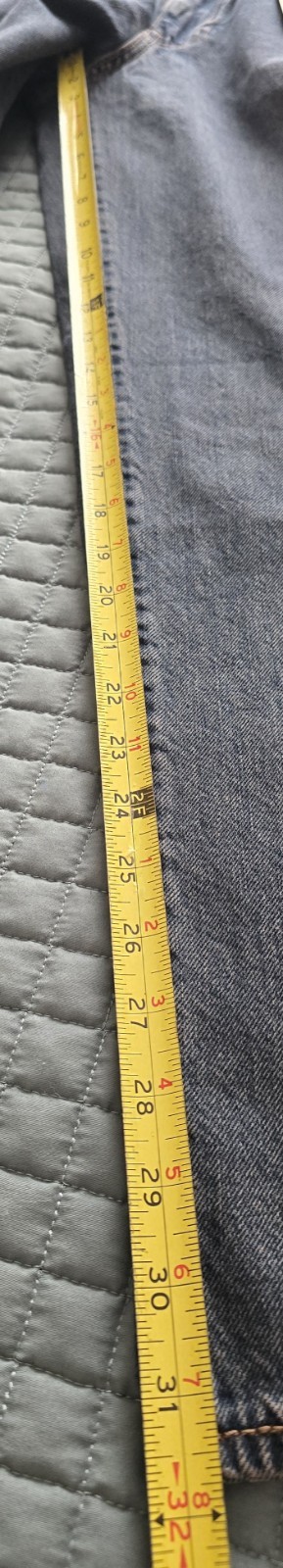 NWT Levi’s Premium 578 Baggy Denim Jeans Mens 32×32 Blue Cotton Wide Leg Pants