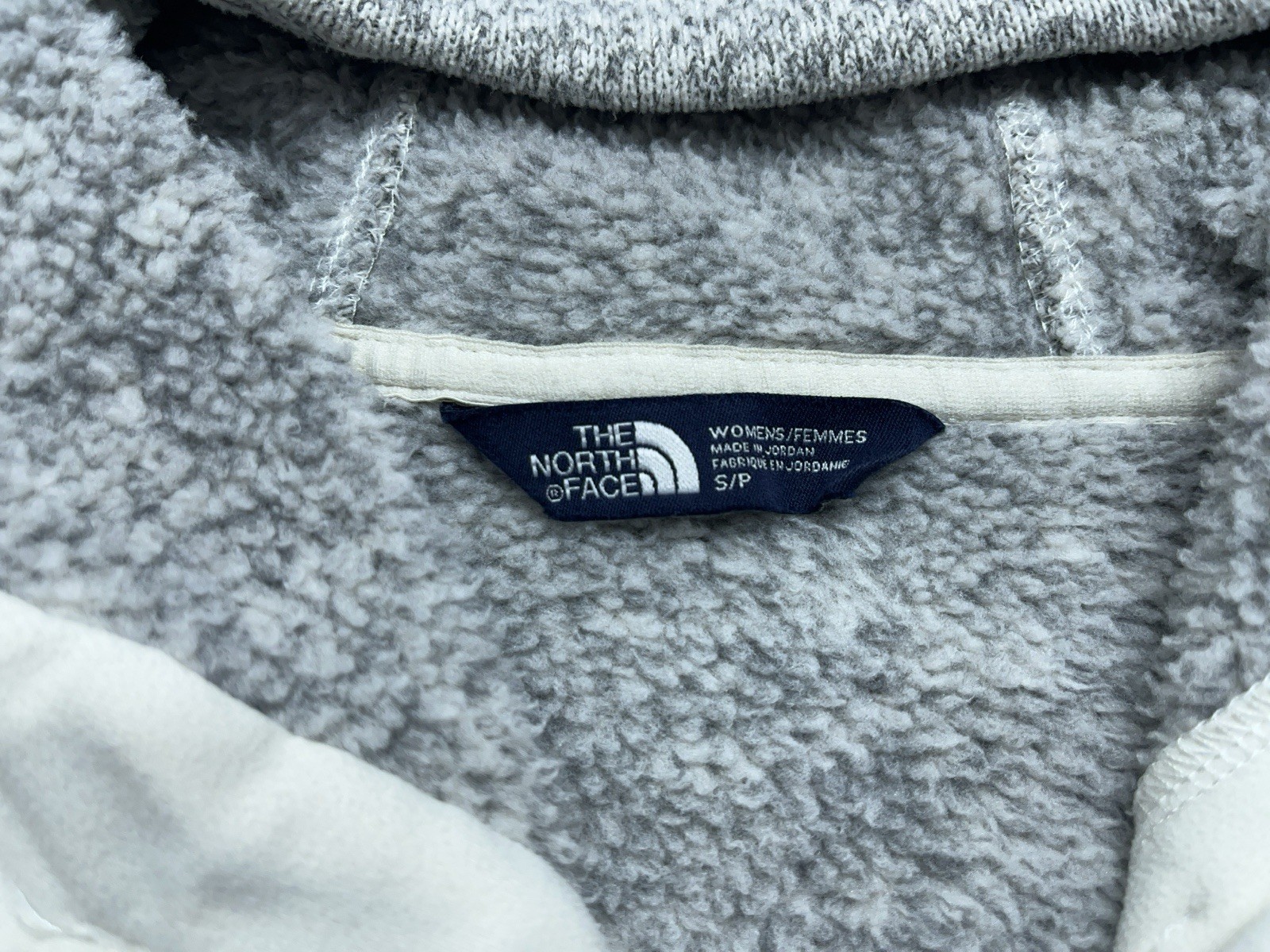 The North Face Fleece Hoodie Womens Size Small Toggle Button Pullover Jacket