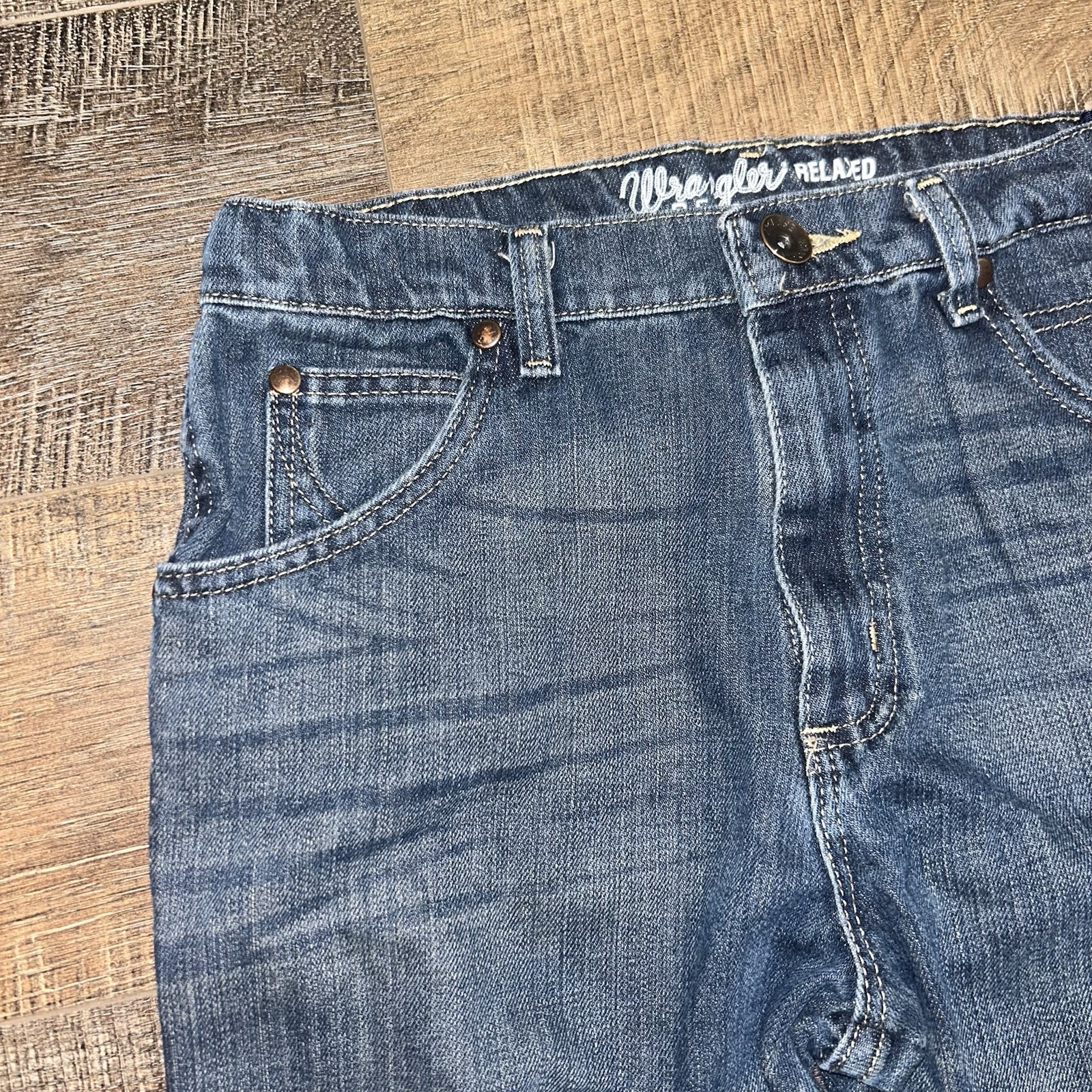 Wrangler Retro Relaxed Boot Cut Jeans Boys 20 Slim