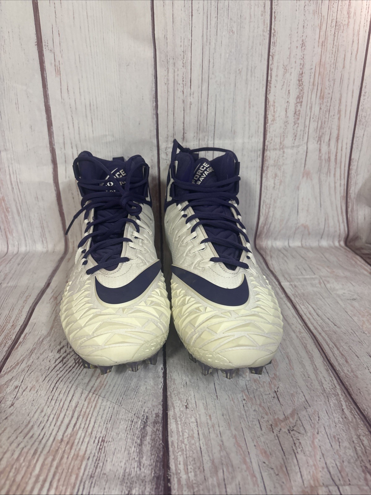 TCU Team Issued NIKE Force Savage Pro TD Promo Men’s Sz 14 Football 918346-150
