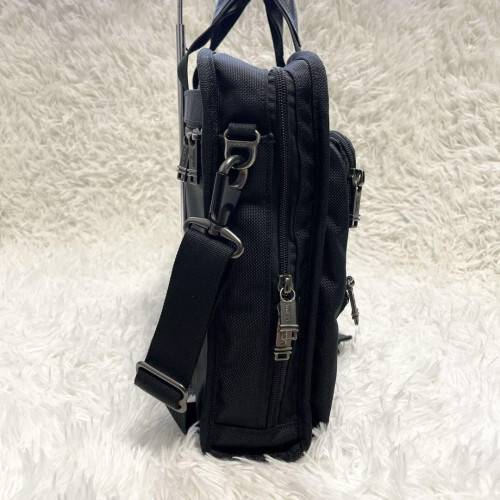 TUMI 263114D4 BUSINESS BAG, SHOULDER BAG 2WAY NYLON LEATHER BLACK From Japan