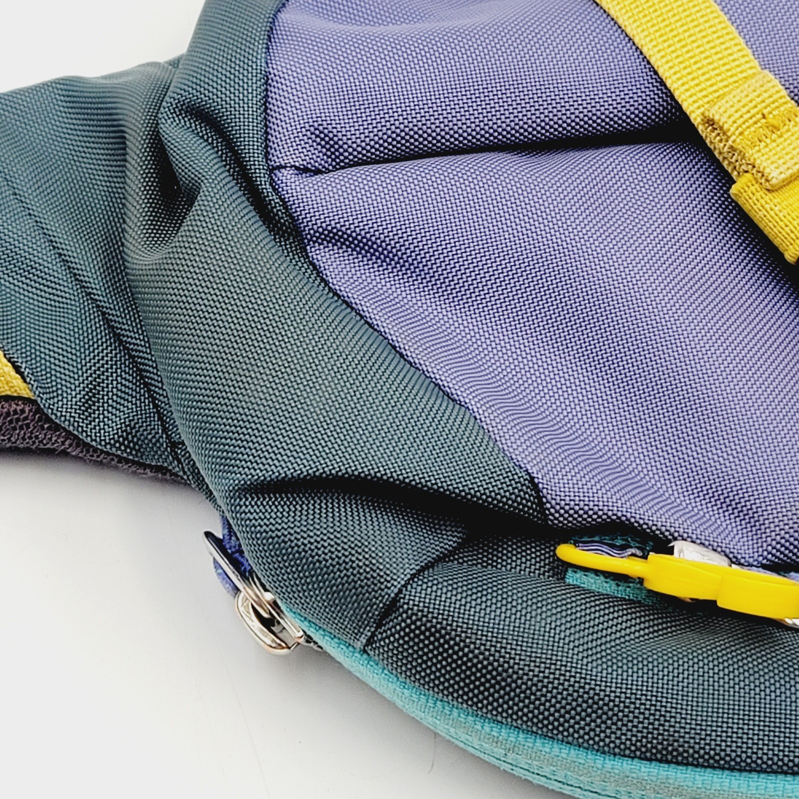 Patagonia Atom Sling Bag 8L Purple Gray Yellow Crossbody Backpack
