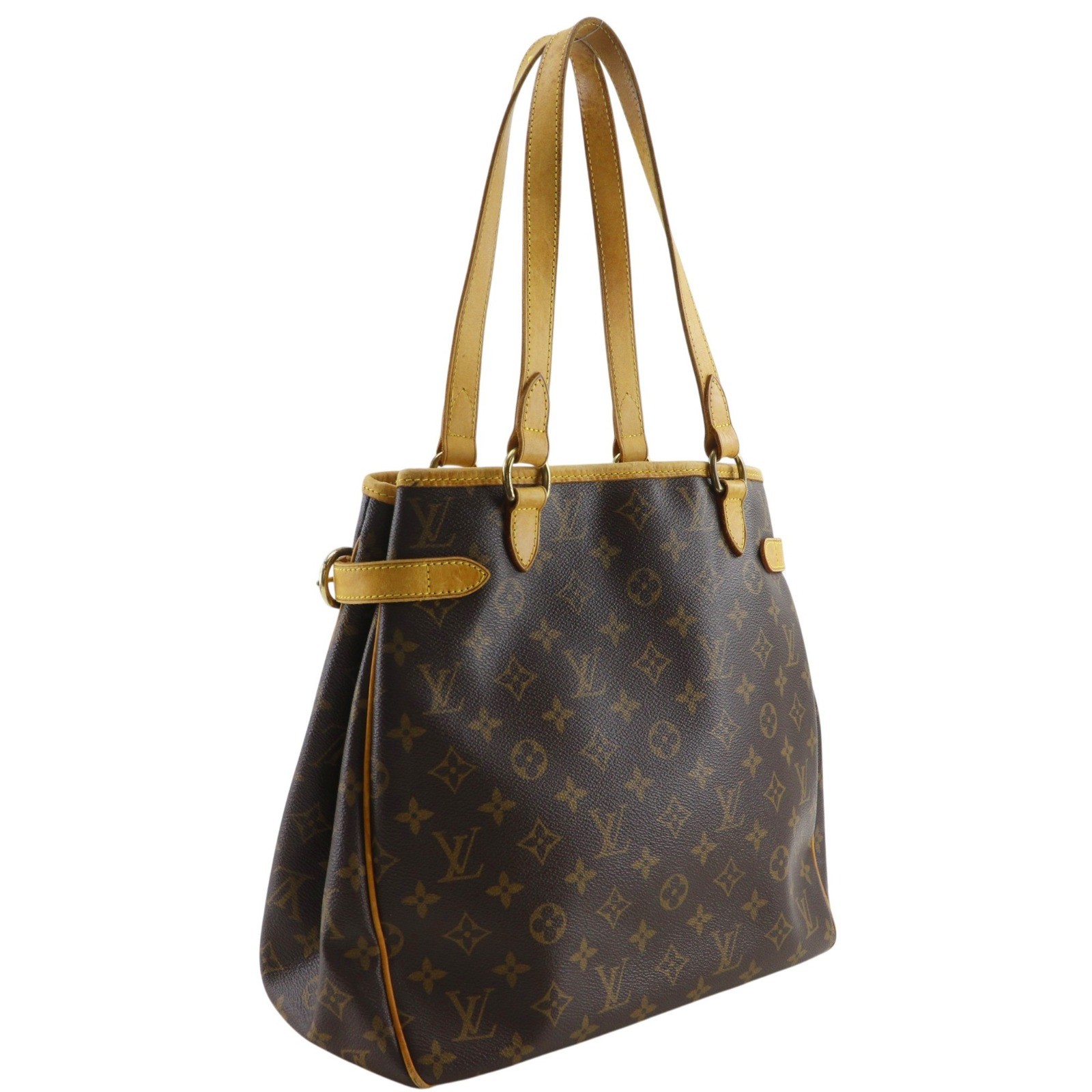 LOUIS VUITTON Batignolle Vertical Tote Bag M51153 Brown Monogram canvas Women