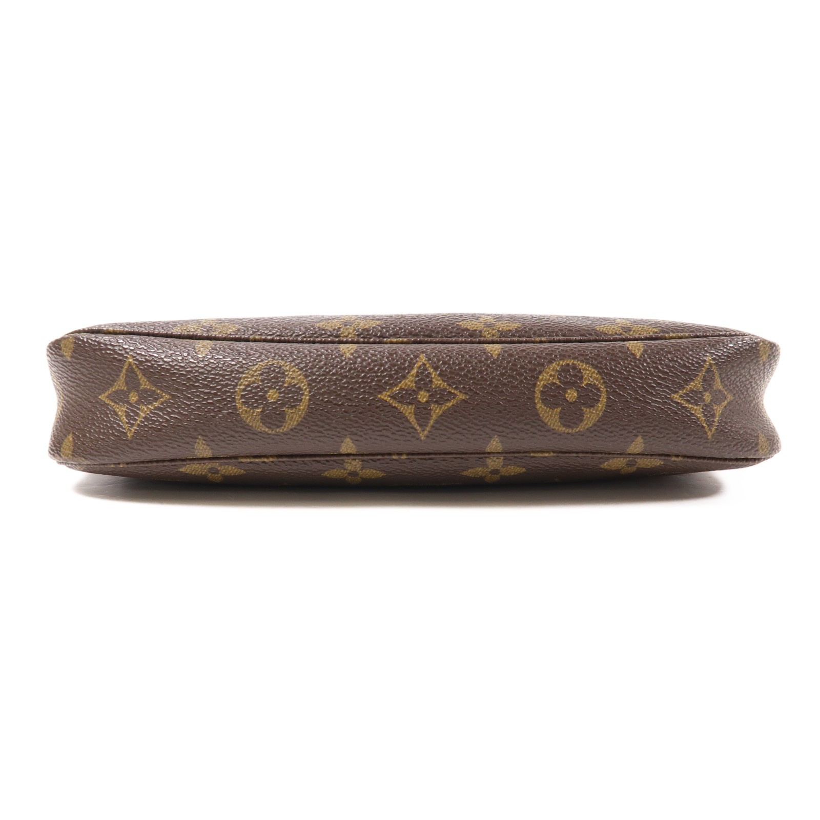 LOUIS VUITTON LV GHW Pochette Accessoires Pouch Handbag Monogram Brown