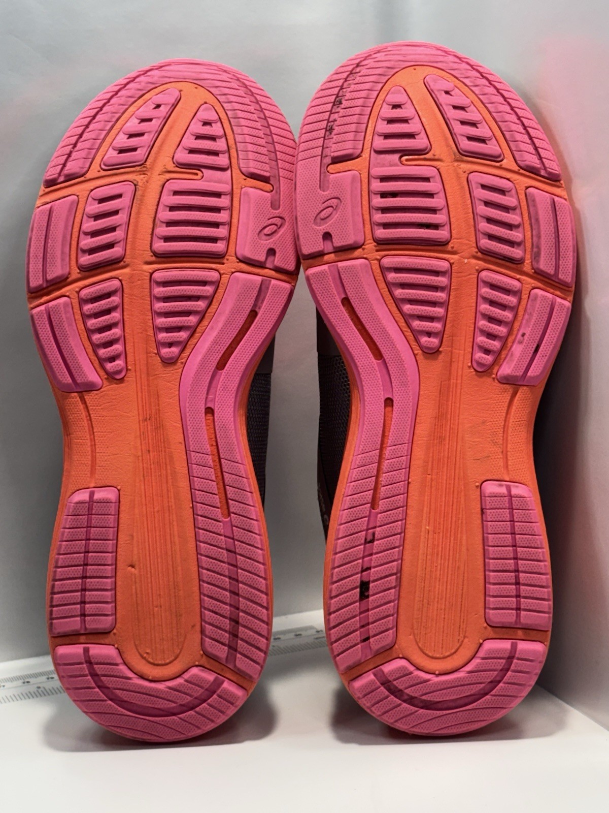 Asics Women’s US Size 7 Roadhawk Flyte Foam Grey/Pink Running Shoes Athletic