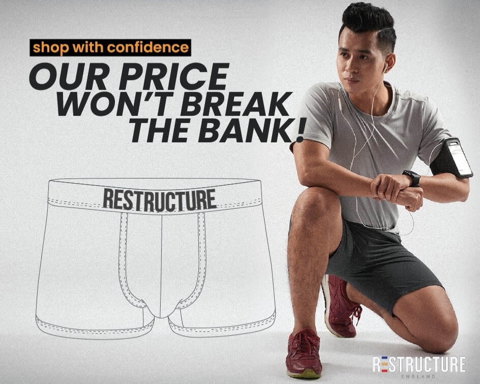 Organic Bamboo Mens Boxer Trunks 3 Pack Breathable Soft Underwear – Medium