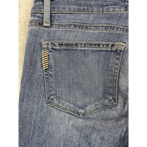 PAIGE Verdugo Crop Jeans Size 29/30 Nadeen Blue Skinny Mid Rise Stretch Women