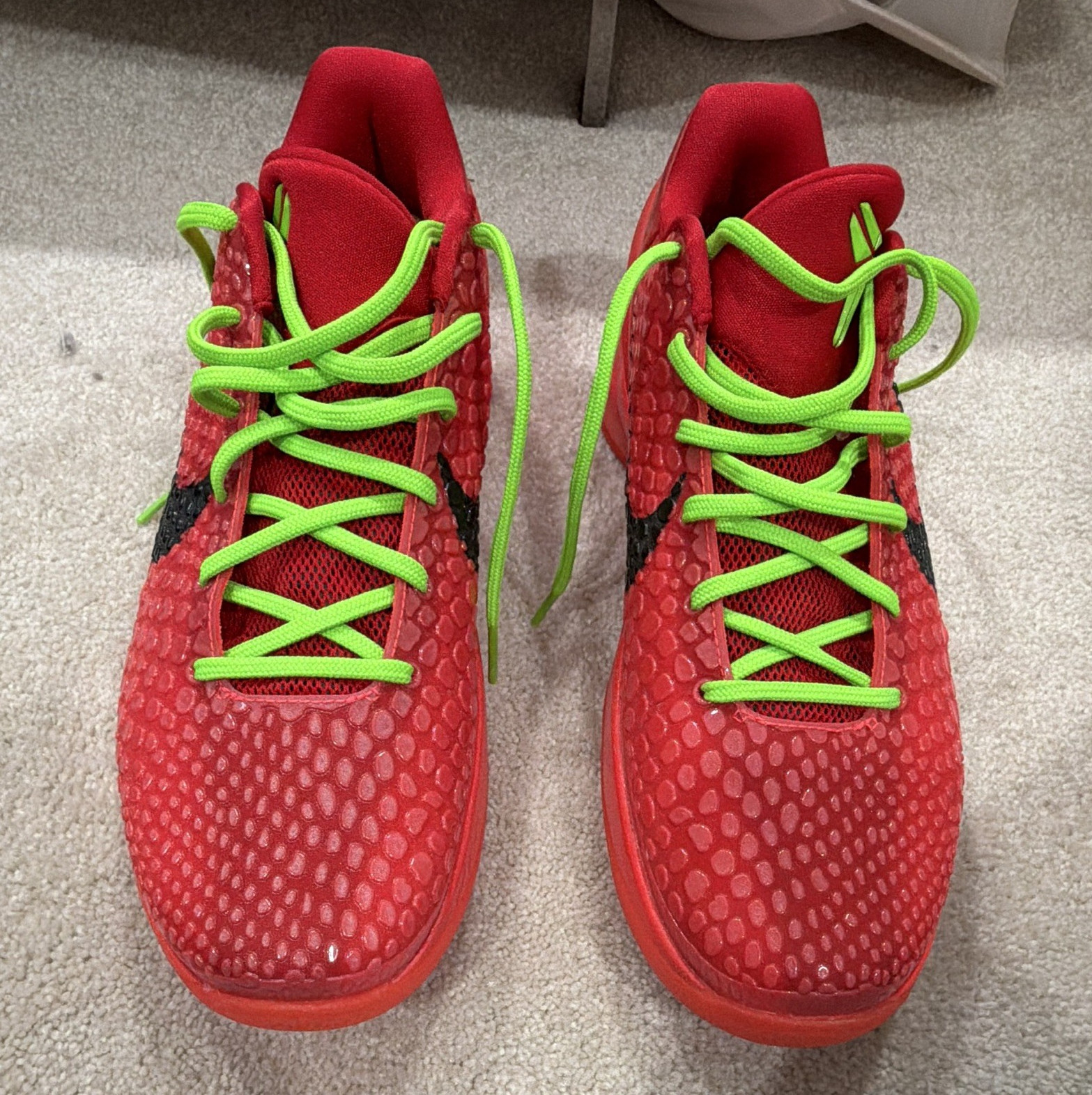 Nike Zoom Kobe 6 Protro Reverse Grinch Red/Green/Black Low Top FV4921-600