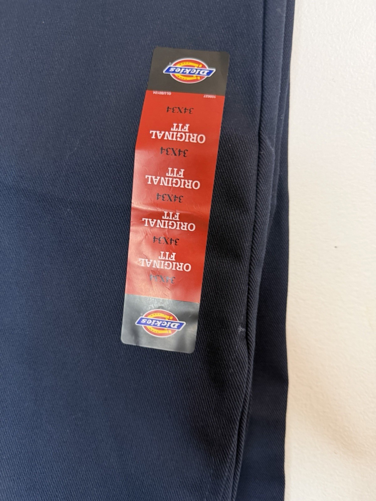 Dickies 874 Flex Original Fit Work Pants Blue Twill 34×34 D874FDN