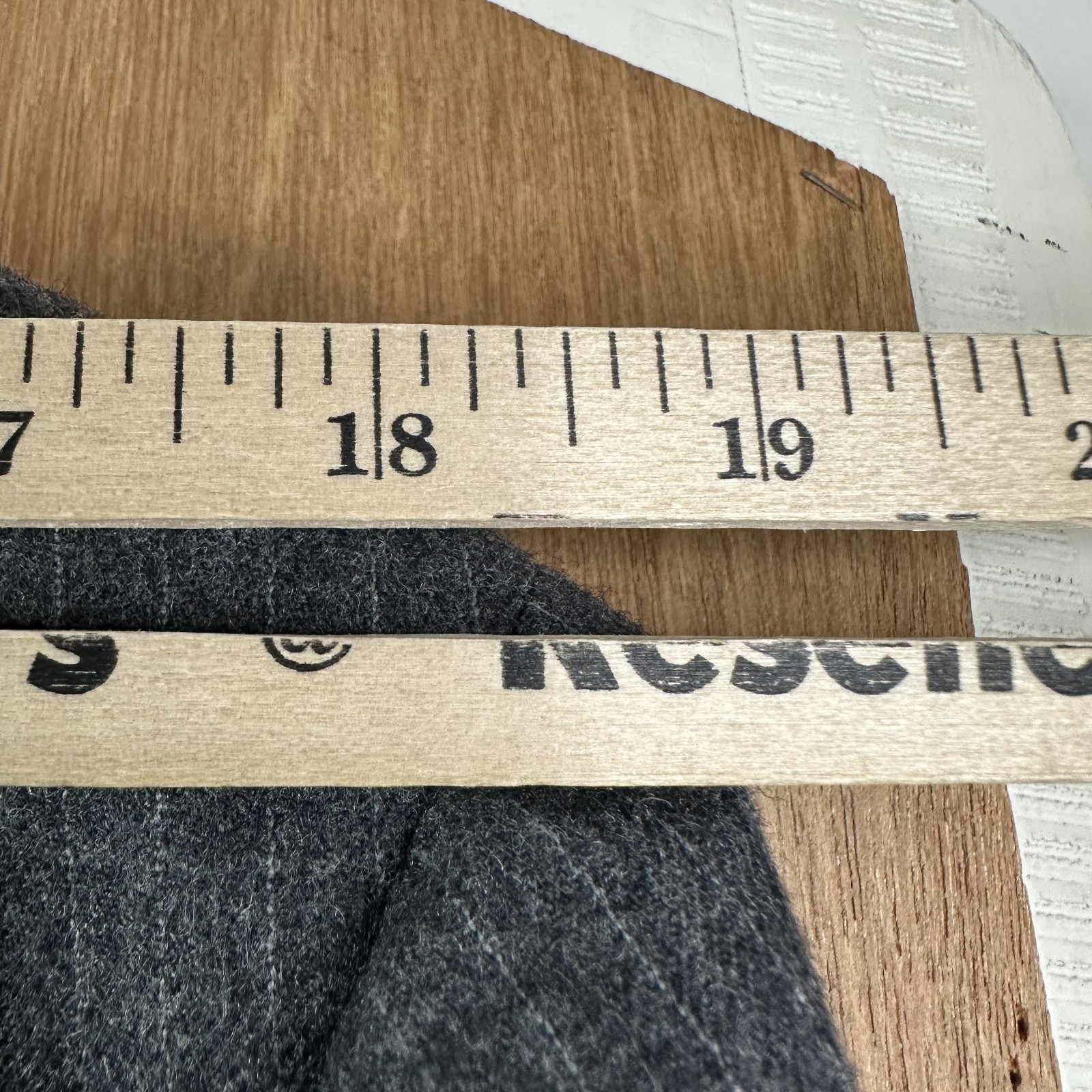 VTG Hickey Freeman Suit Mens 42L Gray Pinstripe 3/2 Roll Pants 36×34 flannel