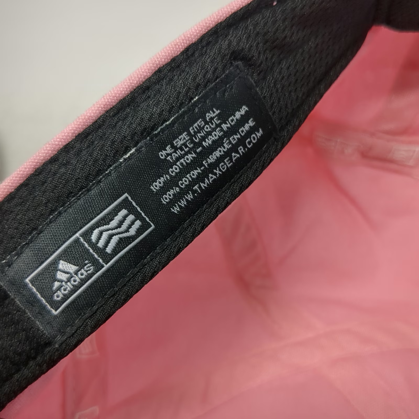 Adidas Army Cap Pink One Size Hat Cotton Logo Side Grommet Flat Top Sport