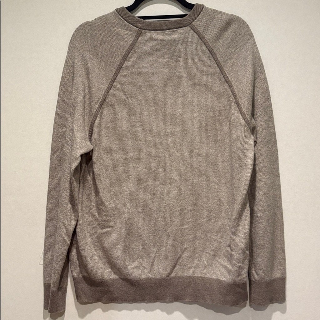 Banana Republic – Men’s Waffle long sleeve Cotton / Cashmere Sweater. Size Large