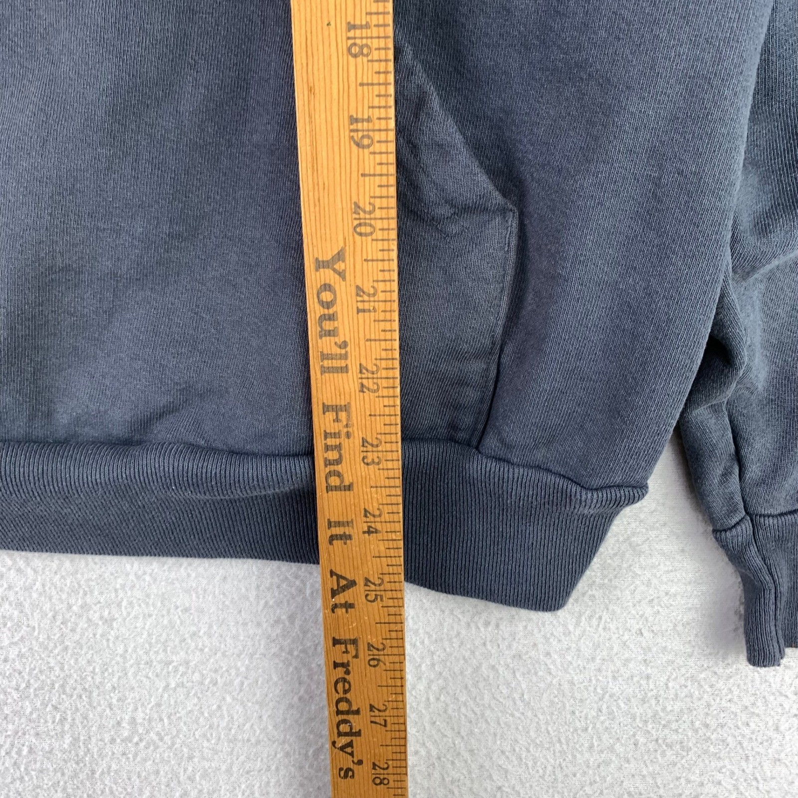 Los Angeles Apparel Heavyweight Cotton Hoodie 14oz Mens M Black Sweatshirt USA
