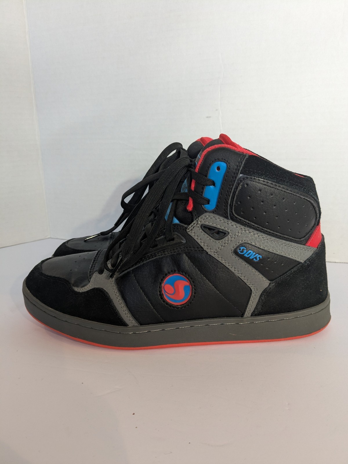 DVS Men’s Honcho Skate Shoes – Size 9 US – High Top Skater Fat Tongue Sneakers