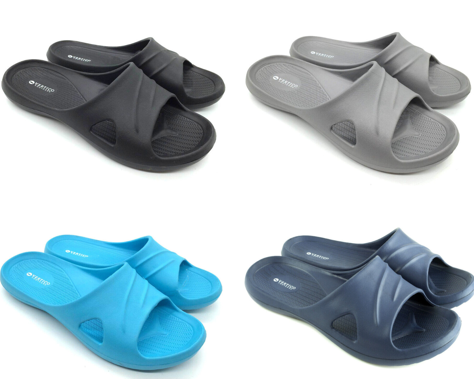 Men’s Vertico V-Spa Shower Sandals Comfortable Pool Slides Beach Shoes