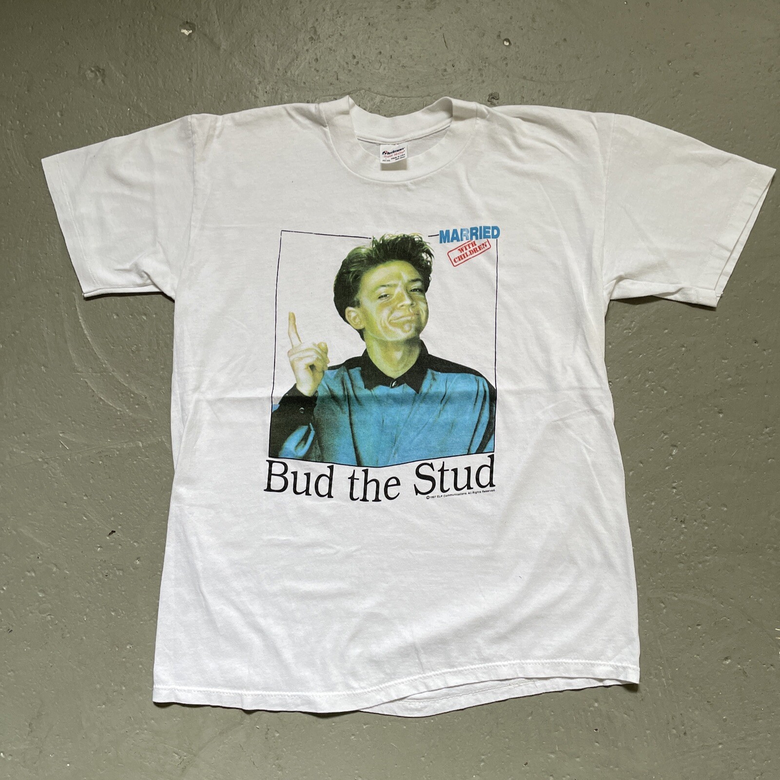 Vintage 1980s Married With Children TV Show “Bud The Stud” T-Shirt Made In USA L