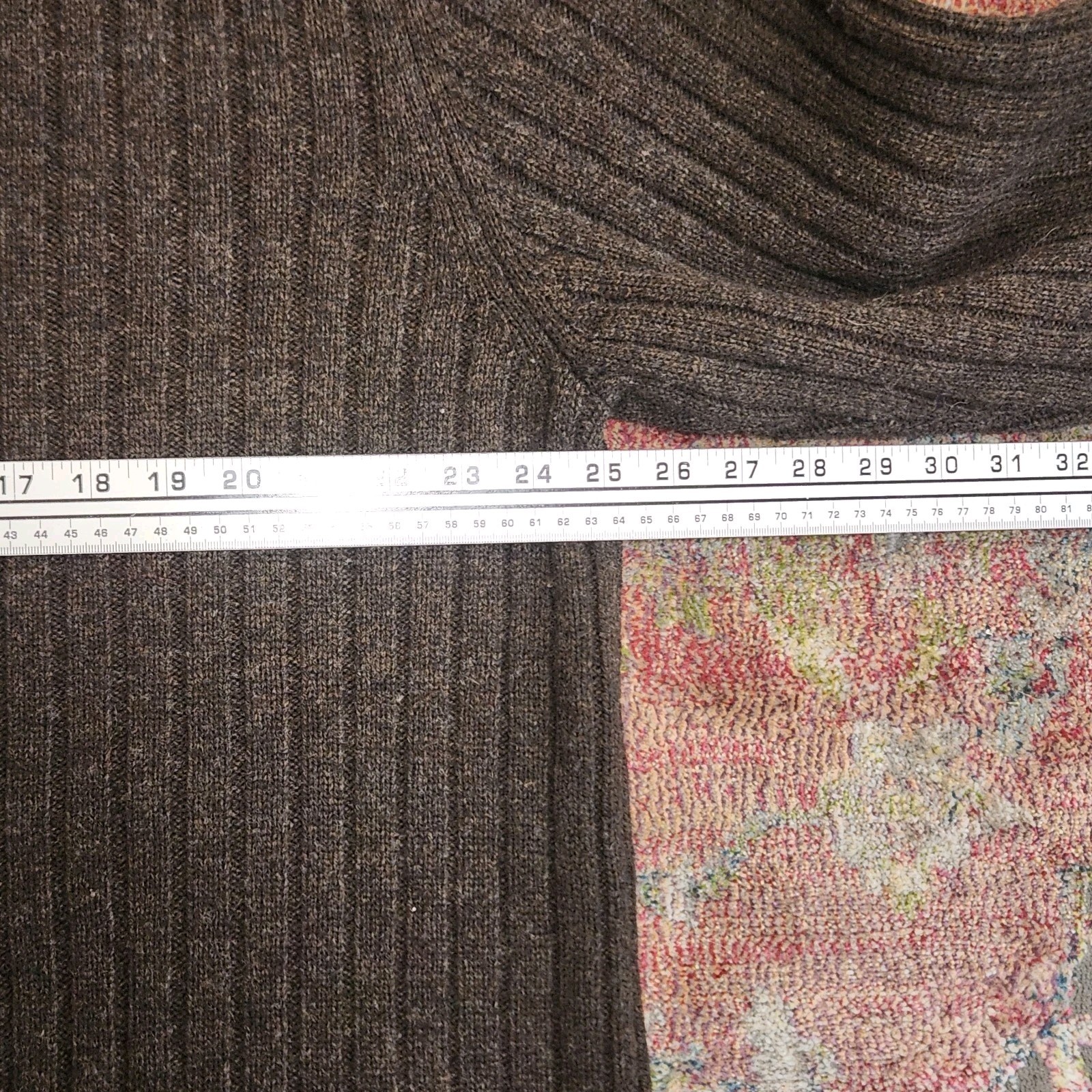 Vintage 90s Gap 100% Lambswool Knit Sweater Brown Men Sz XXL Quiet Luxury