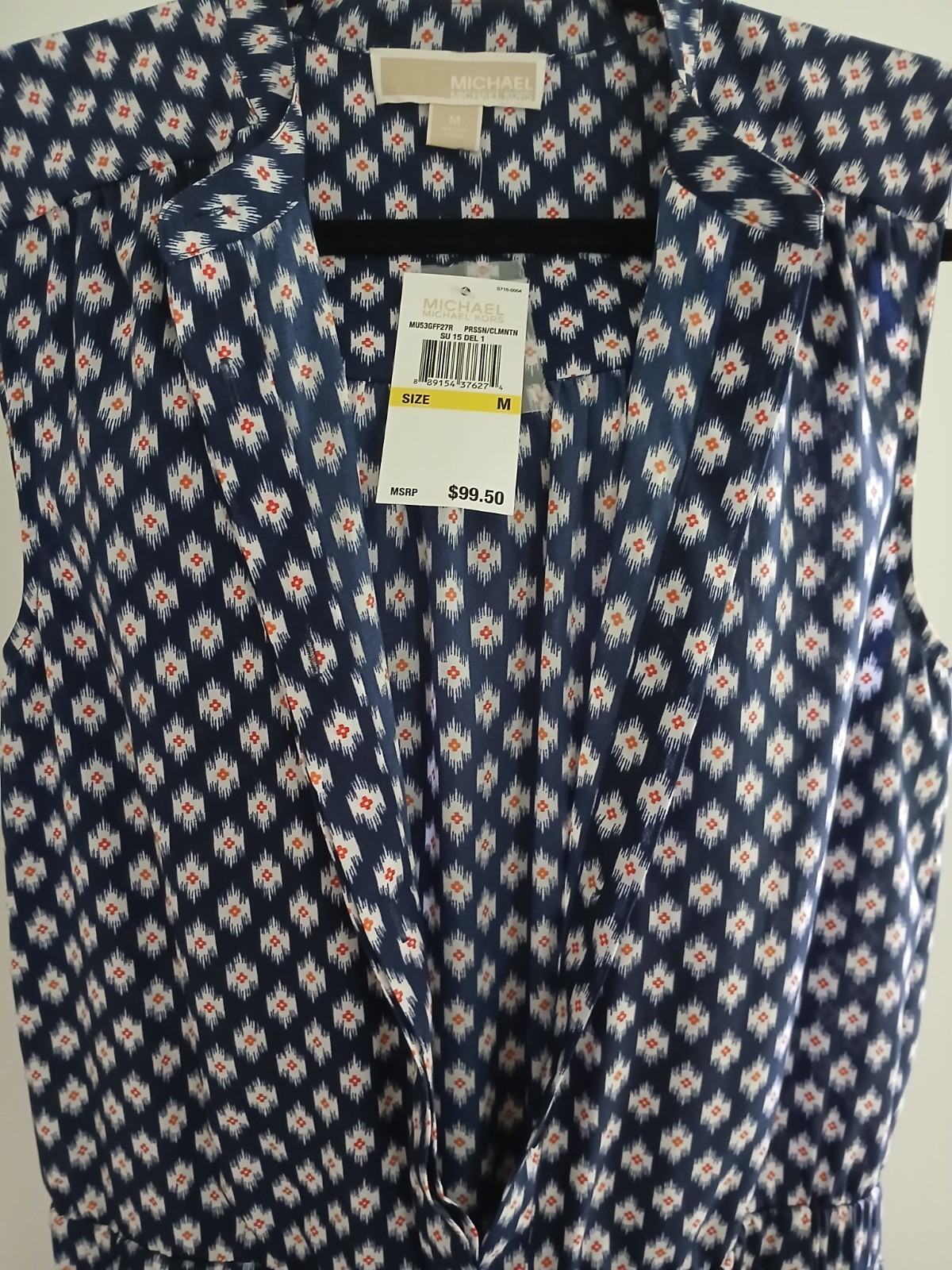 New Michael Kors Sleeveless Romper Size Medium Women’s