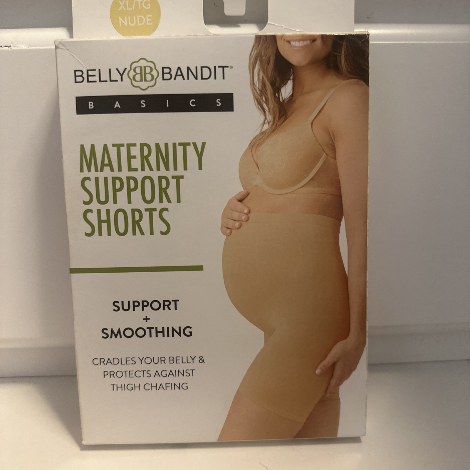 Belly Bandit Basics Maternity Support Shorts – Nude Size XL