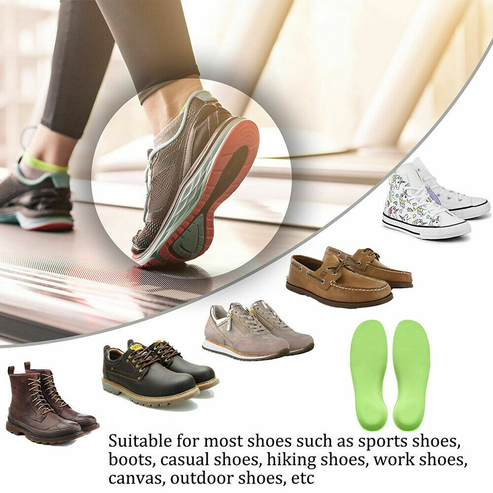 Orthotic Shoe Insoles Inserts Flat Feet High Arch Support For Plantar Fasciitis