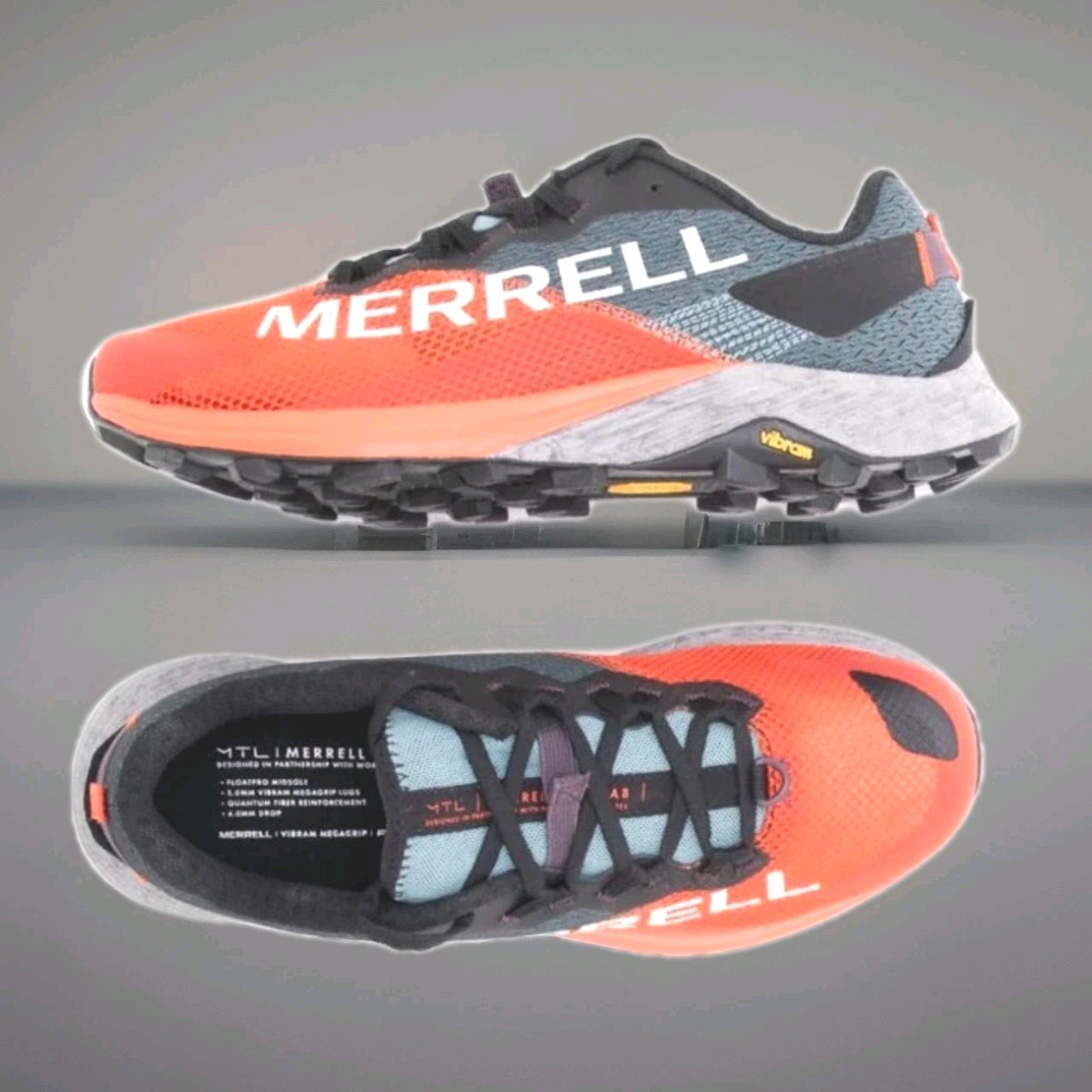 NEW Mens (CHOOSE SZ) MERRELL MTL Long Sky 2 Trail Runner🏃 J067141 TANGERINE 🍊