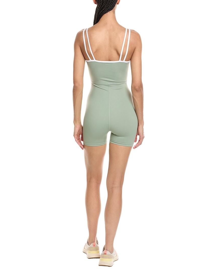 Marion 3.5In Double Straps Spaghetti Activewear Romper Women’s
