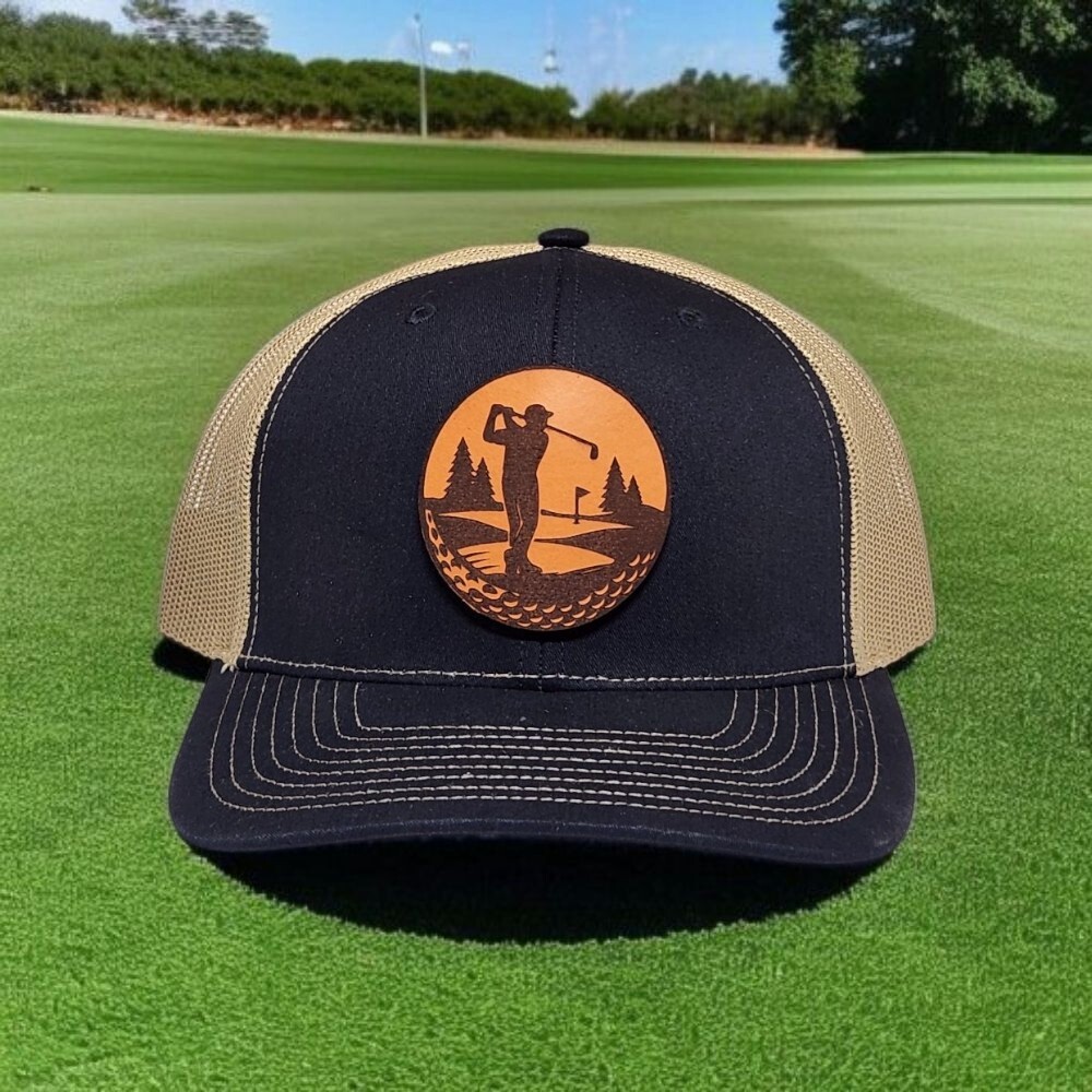 Custom Golf Hat, Trucker Hat, Golfing Hat, Golf Gift for Husband or Boyfriend