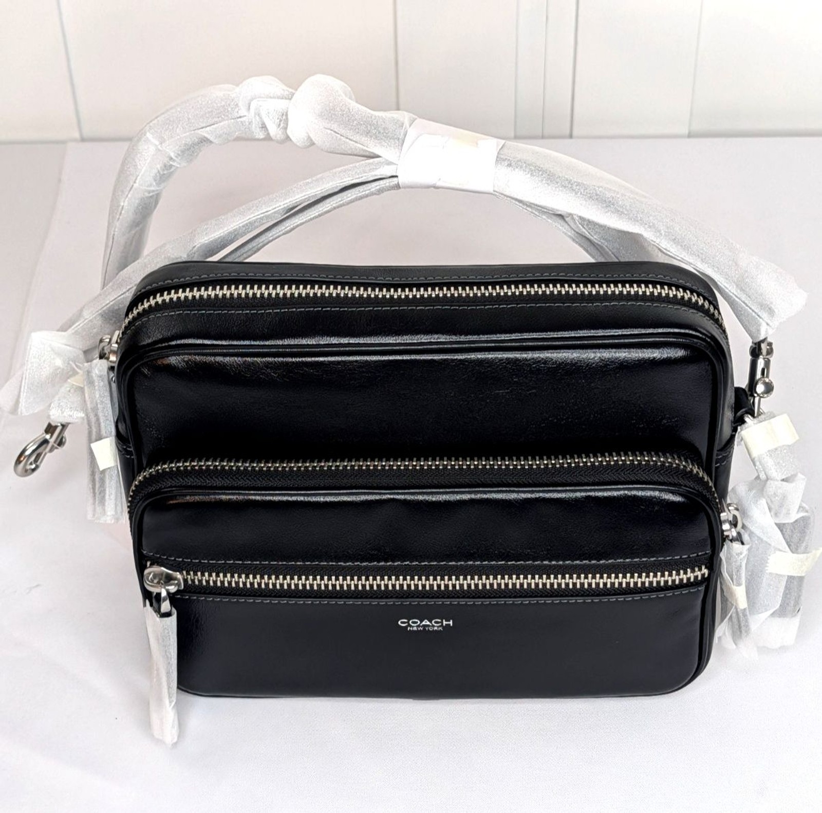 Coach Dakota Crossbody CDS83 – Black Leather, Unisex, NWT