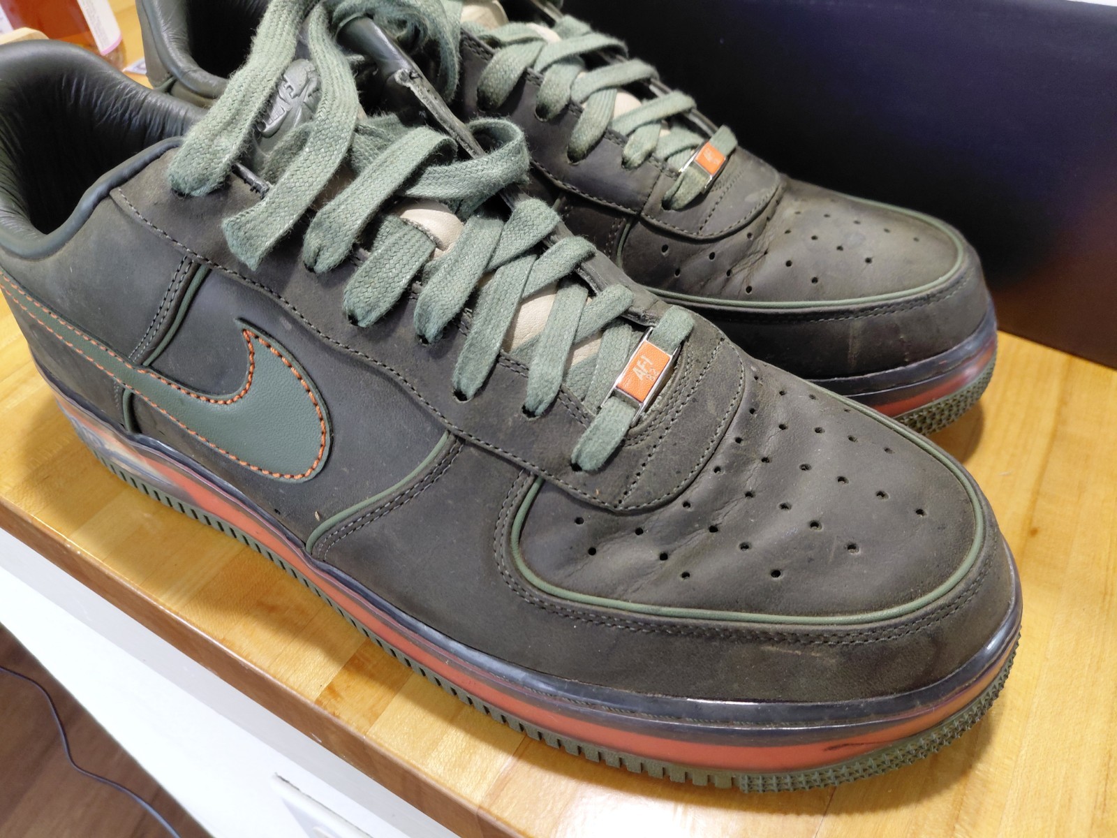 Nike Air Force 1 Supreme Max Air 07 Berlin Size 14