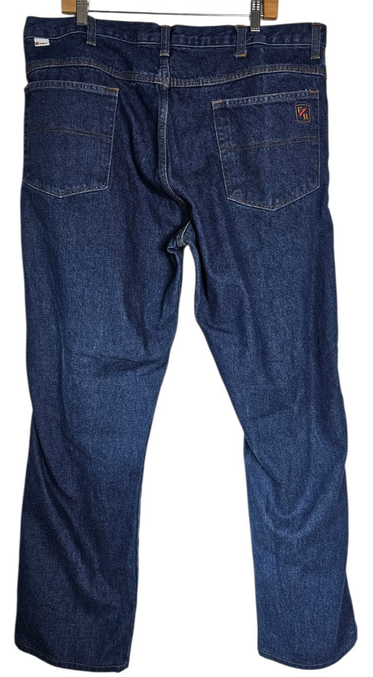 Riverside Protective Flame Resistant Blue Jeans Men’s 40″x32″ Relaxed Fit HRC 2