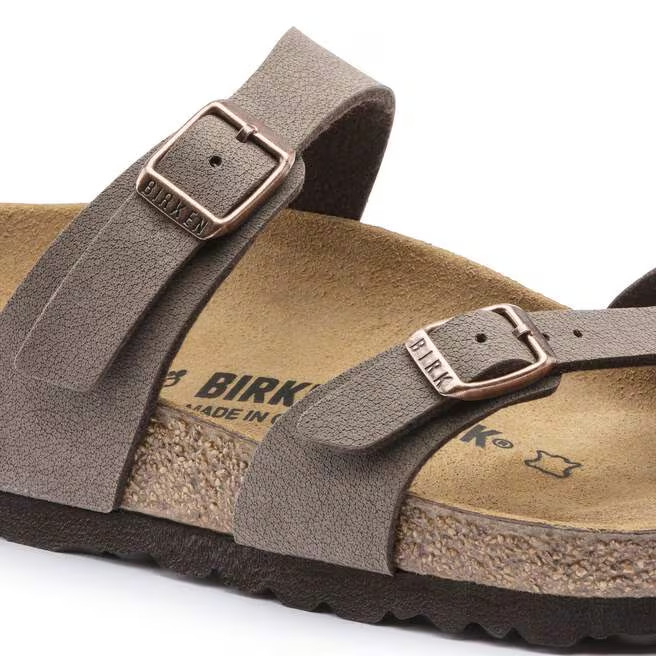NEW IN BOX! Birkenstock Mayari Birkibuc Mocha Unisex’s Comfort Sandal – SALE!!