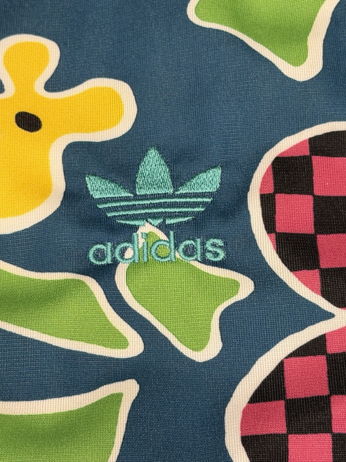 Jeremy Scott Adidas Psychedelic Floral Track Jacket M