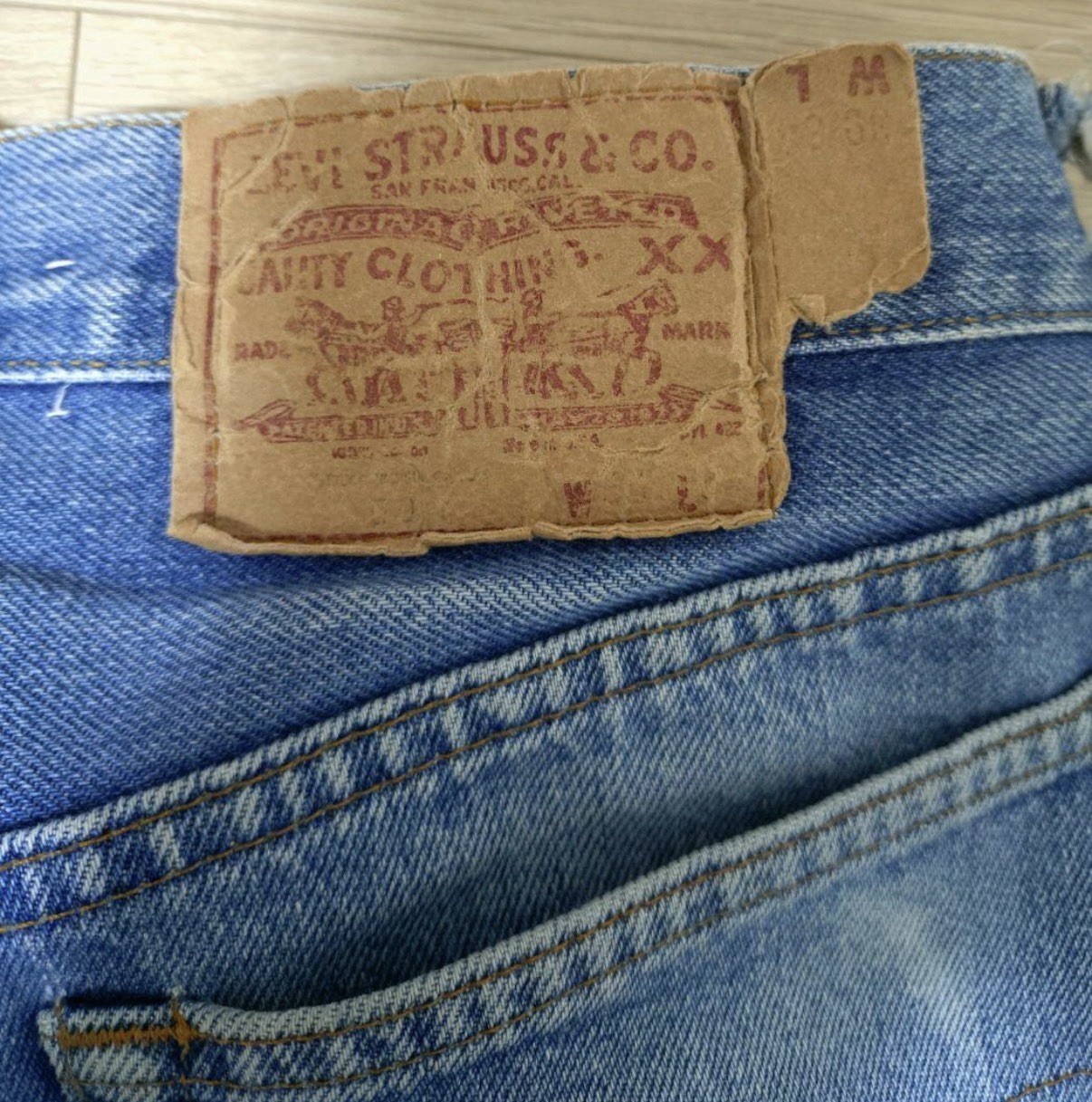 Levi’s 501 80s Vintage Valencia Selvedge Redline Jeans W30 L34 Made USA