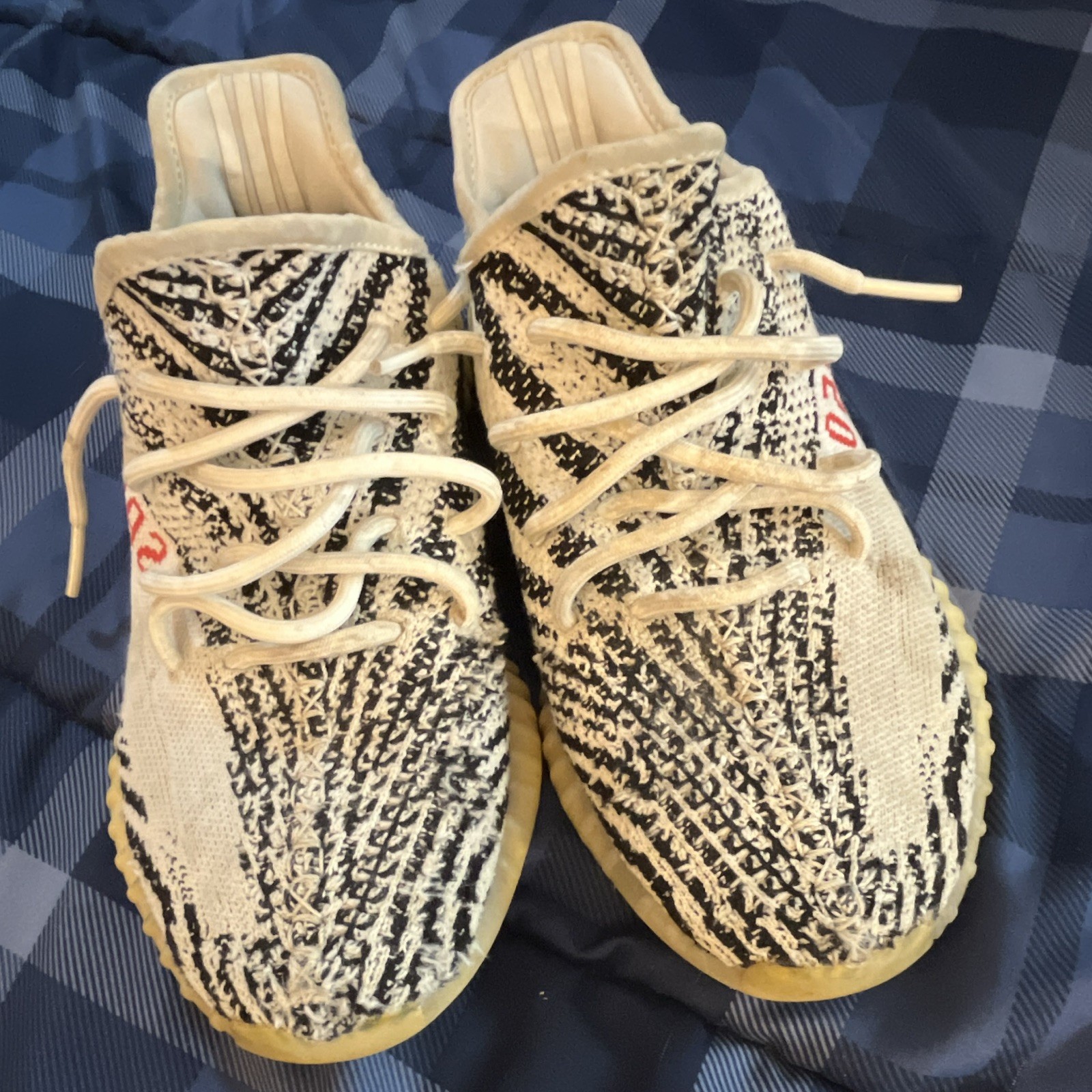 adidas Yeezy Boost 350 V2 Zebra White/Core Black/Red Primeknit CP9654