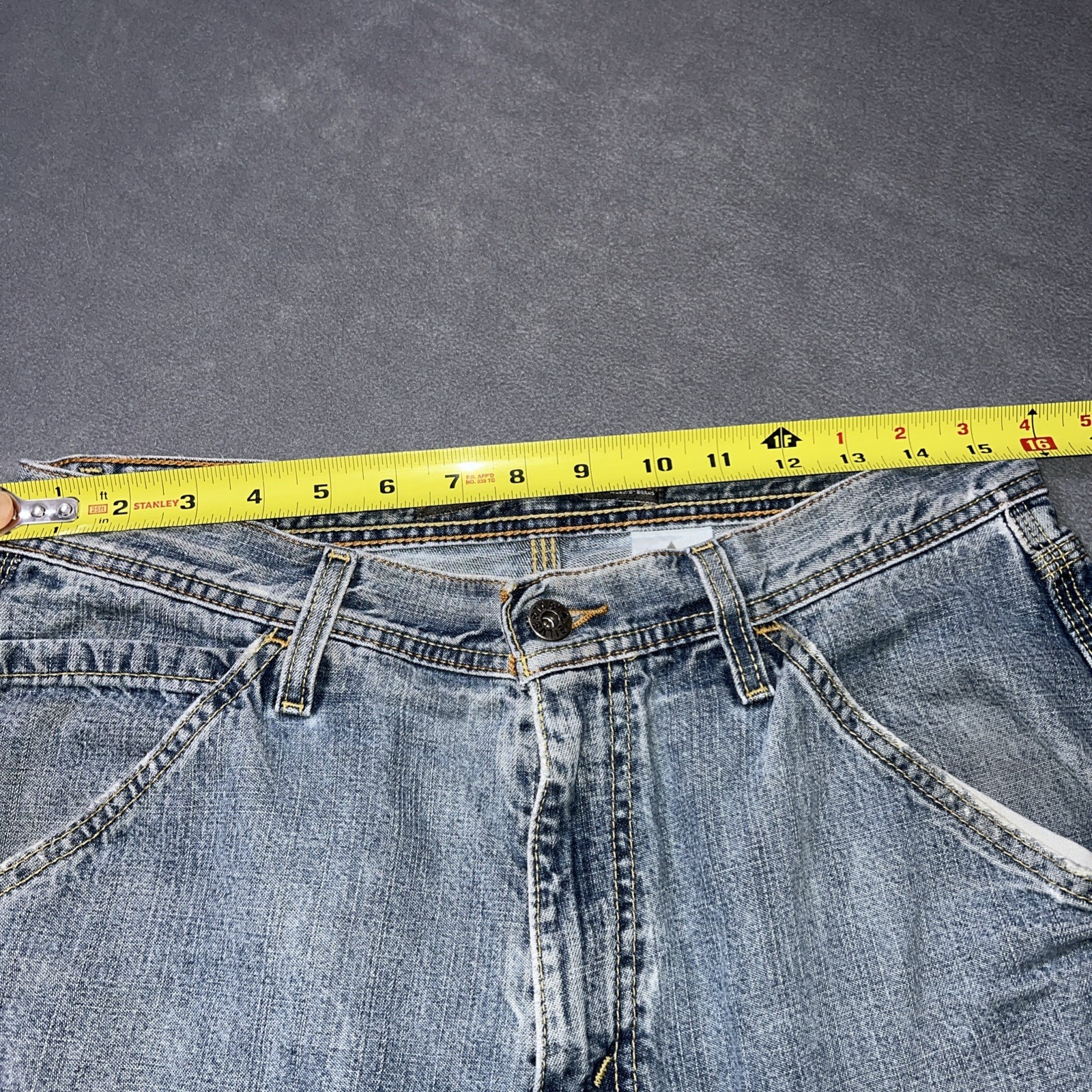 Vintage Levi’s SilverTab Carpenter Jeans Men’s 31×32 Blue Wide Leg Baggy Y2K