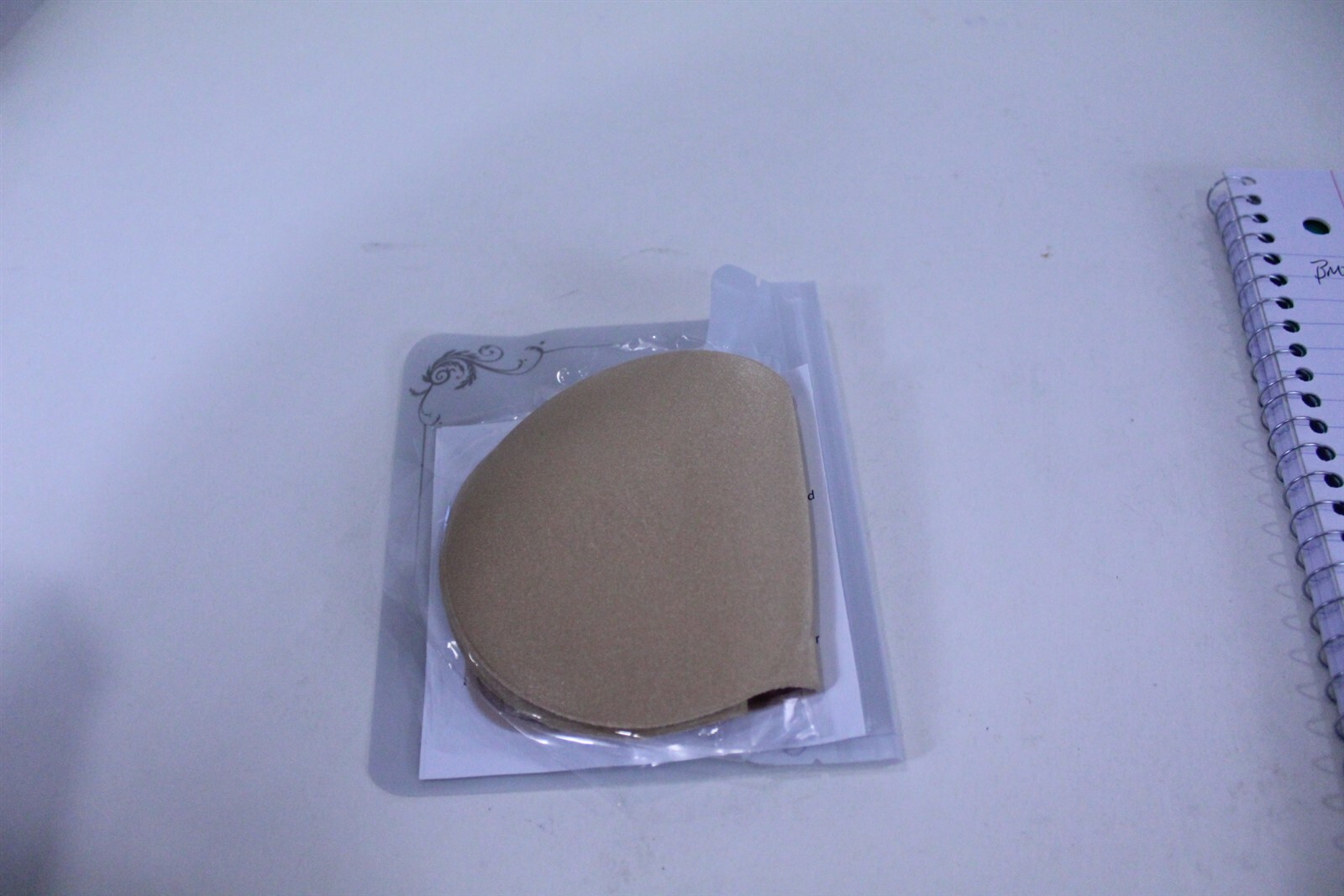 2 Pair Shaped Pasties Re-usable 4.33″ Beige Color A/B Cup