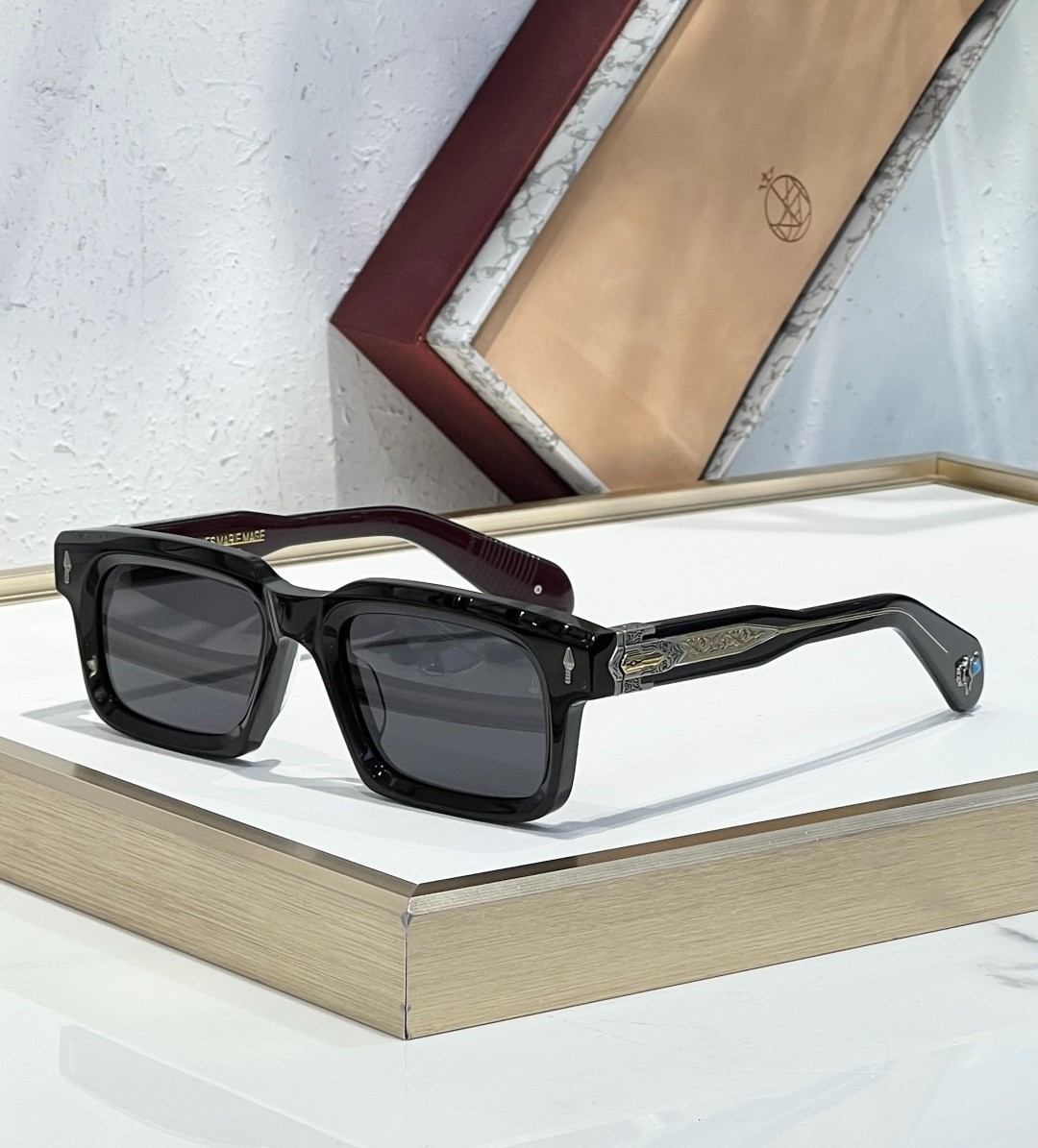 JACQUES MARIE MAGE Sunglasses BELVEDERE | Size:50-20-146