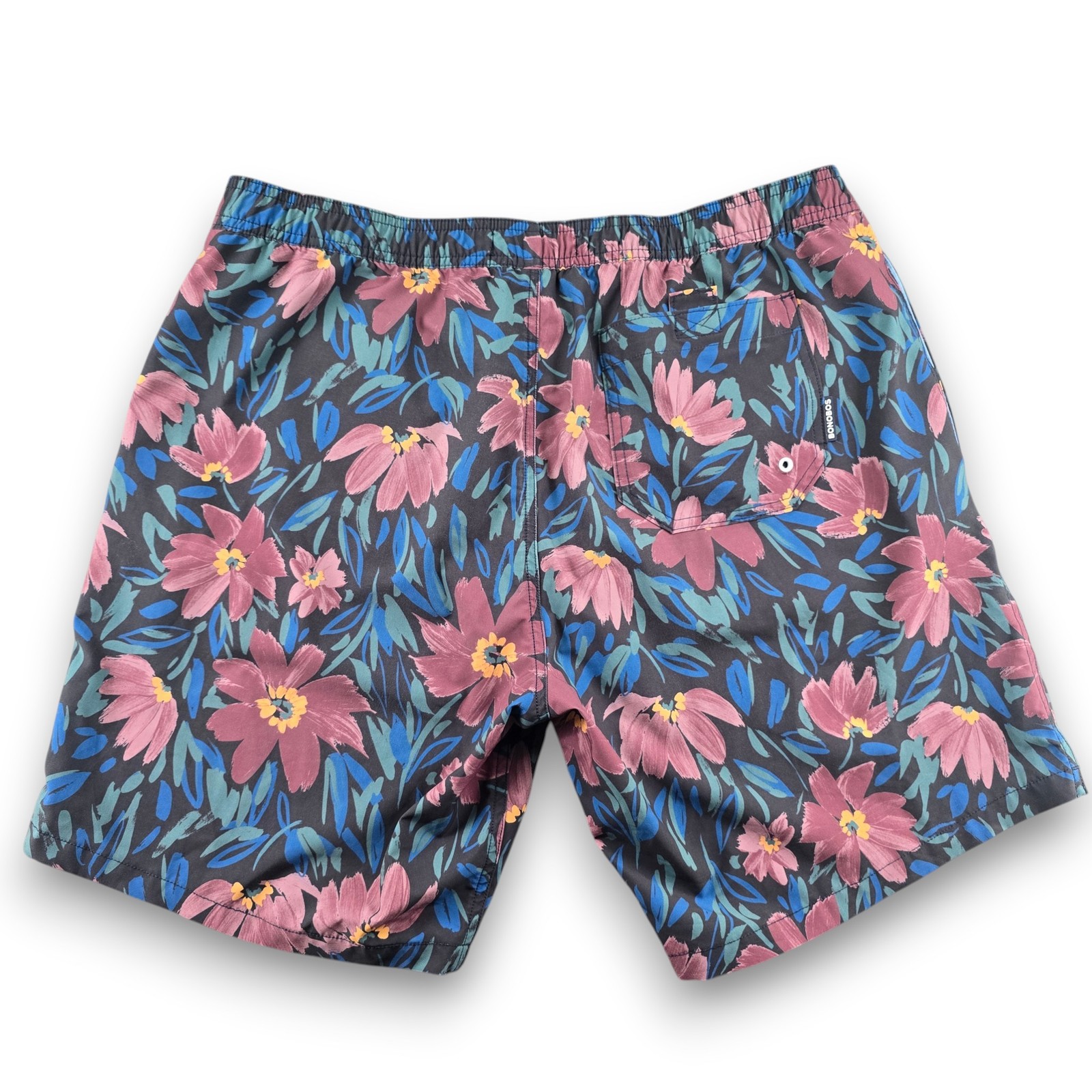 Bonobos Men’s XL 9″ Inseam Swim Trunks Floral Quick Dry Compression Liner