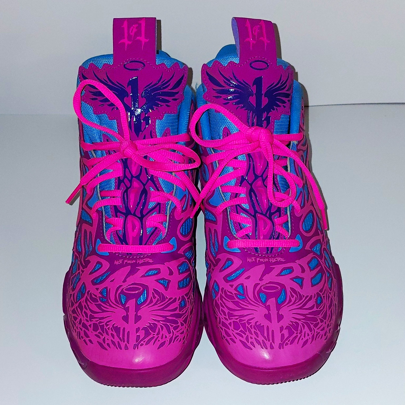PUMA MB.04 Iridescent Deep Orchid/Poison Pink Mid Top Basketball 310836-01