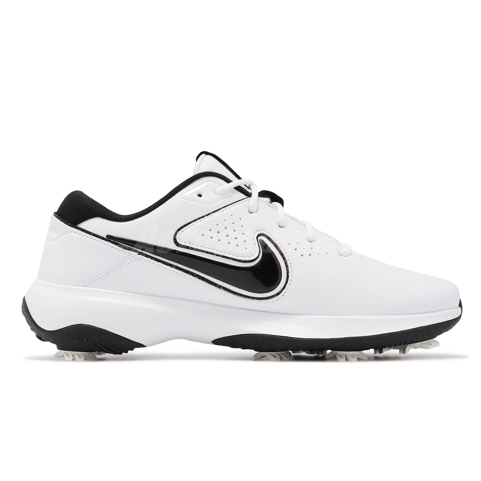 Nike Victory Pro 3 Wide NN Black Noir White Men Golf Spikes Cleats DX9028-110