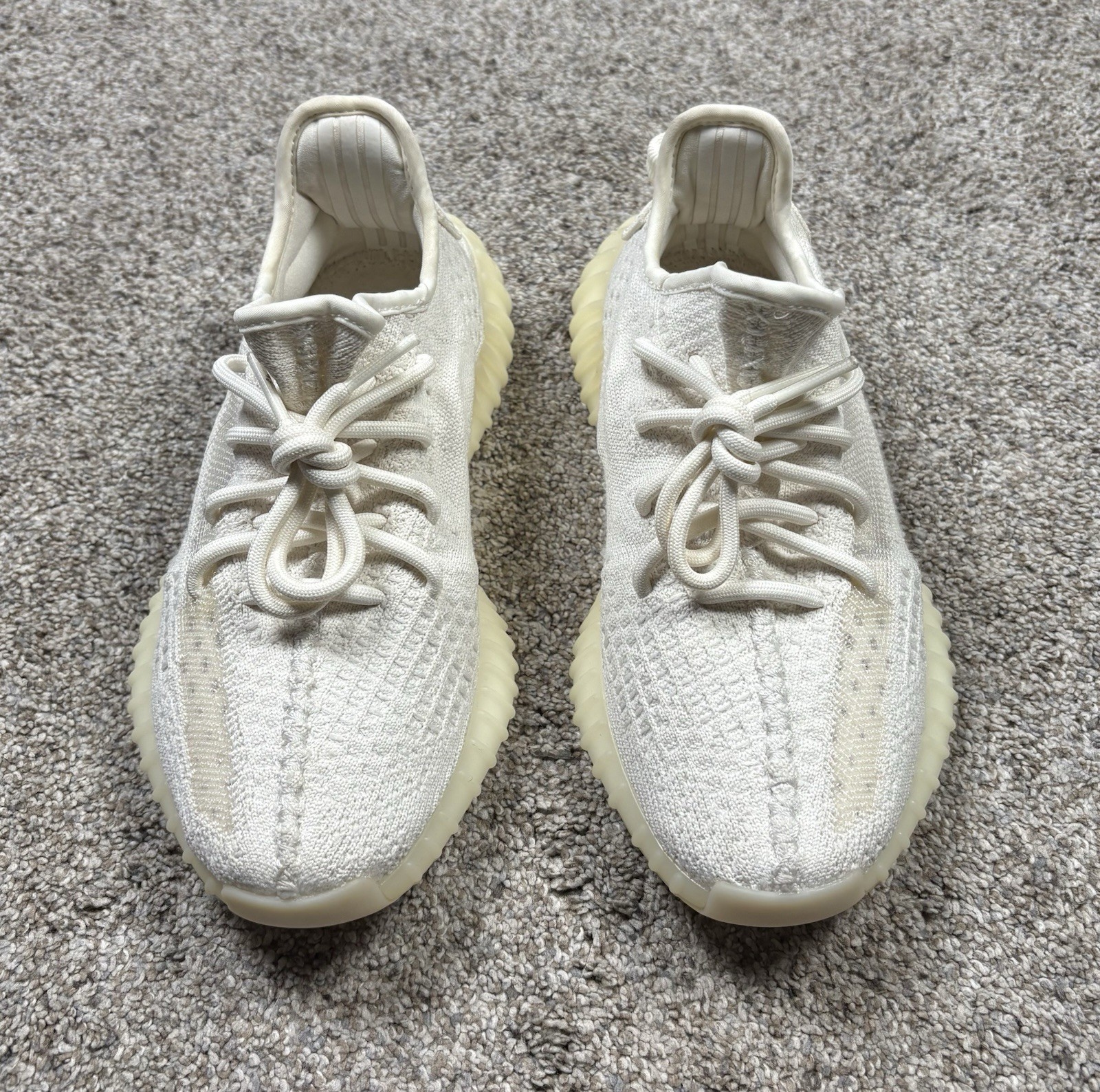 adidas Yeezy 350 V2 Bone HQ6316 Men’s Size 5 White Shoes Sneakers Boost