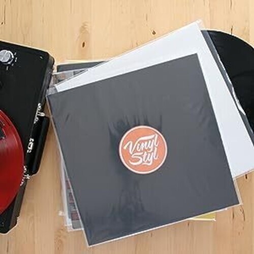Vinyl Styl® 12 Inch Vinyl Record Outer Sleeve Polyethylene – 50 Count (Clear) [N