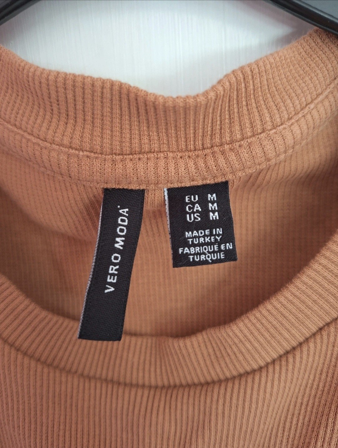 Vero Moda Brown Ribbed Tank Top Size M