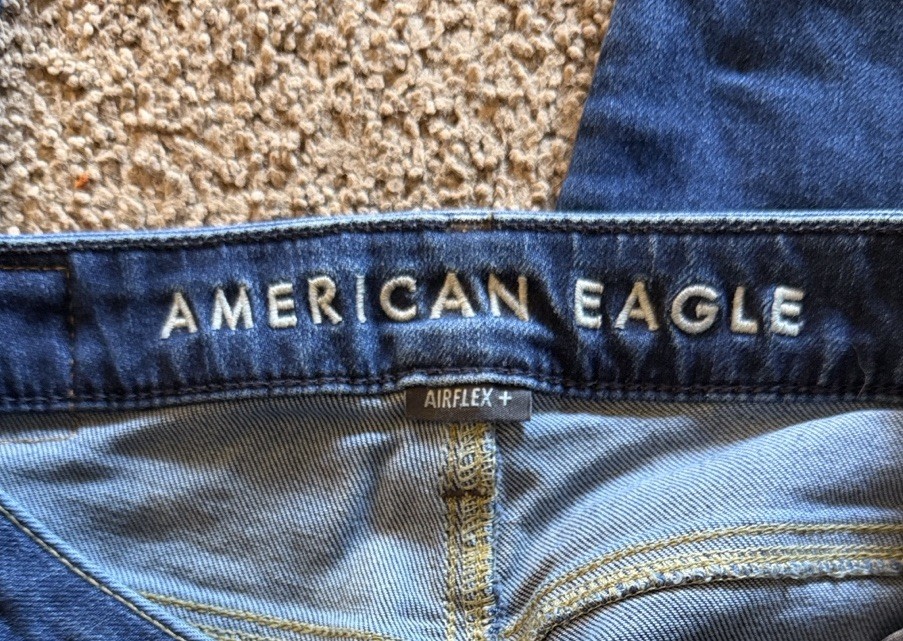 American Eagle Outfitters Men’s Slim Straight Leg Jeans Airflex, Size 29×30