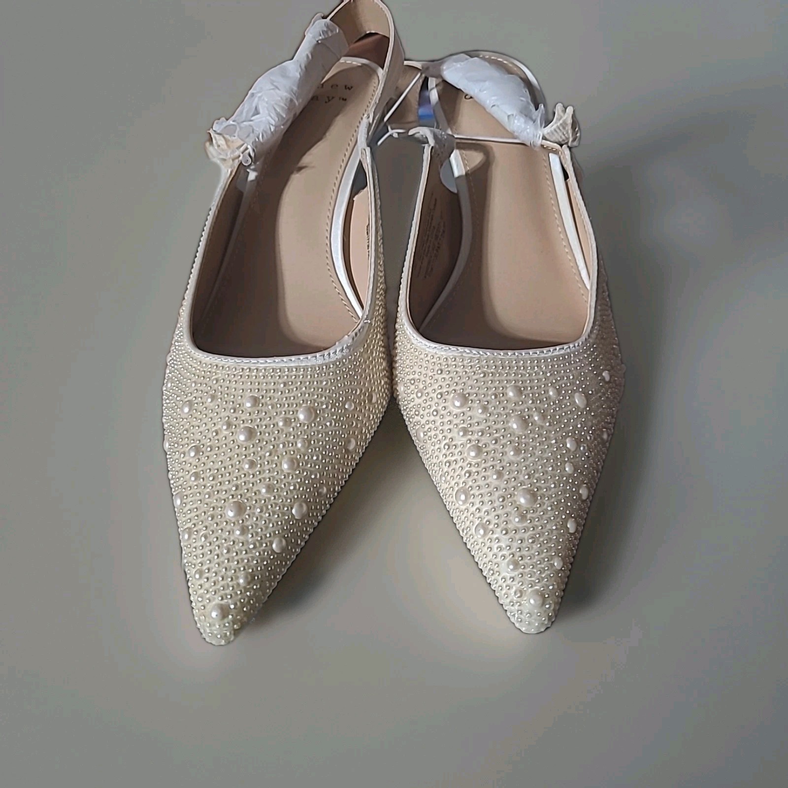 Pearl Slingback Milan Heels Sz varies NWT -A New Day™ Target wedding party, prom