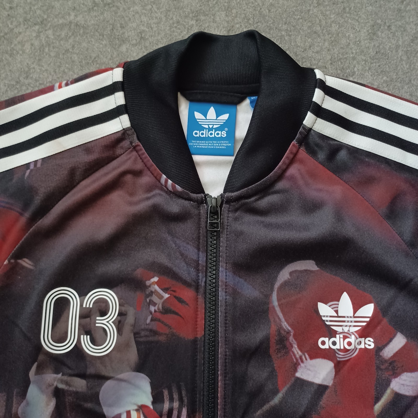 Adidas Originals Track Jacket Mens M Trefoil Firebird Beckenbauer #3 Der Kaiser
