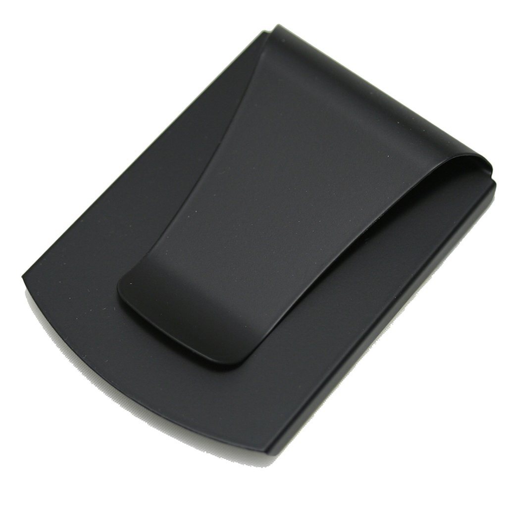 Smart Money Clip, Slim Double-Sided w/Clip + Channel Side, Stainless Steel