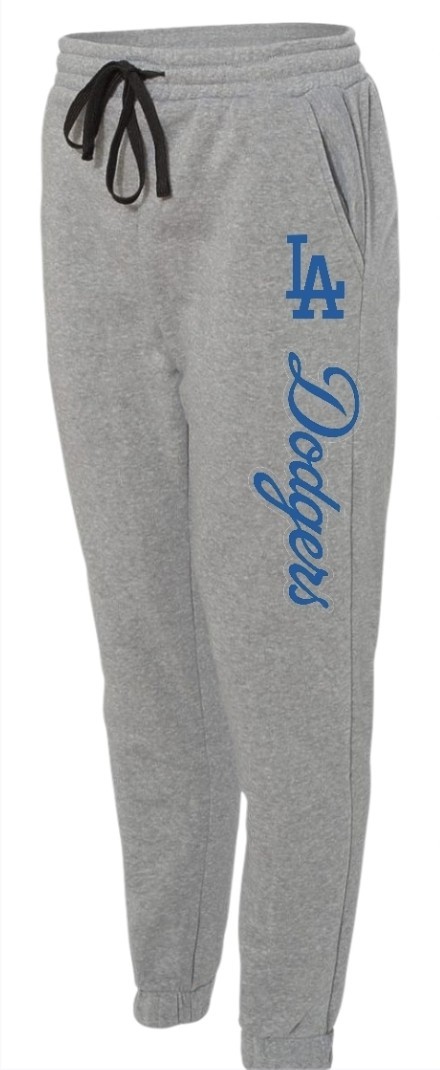 Men’s Burnside Street Jogger Pants Dodgers Small to 3X-Large