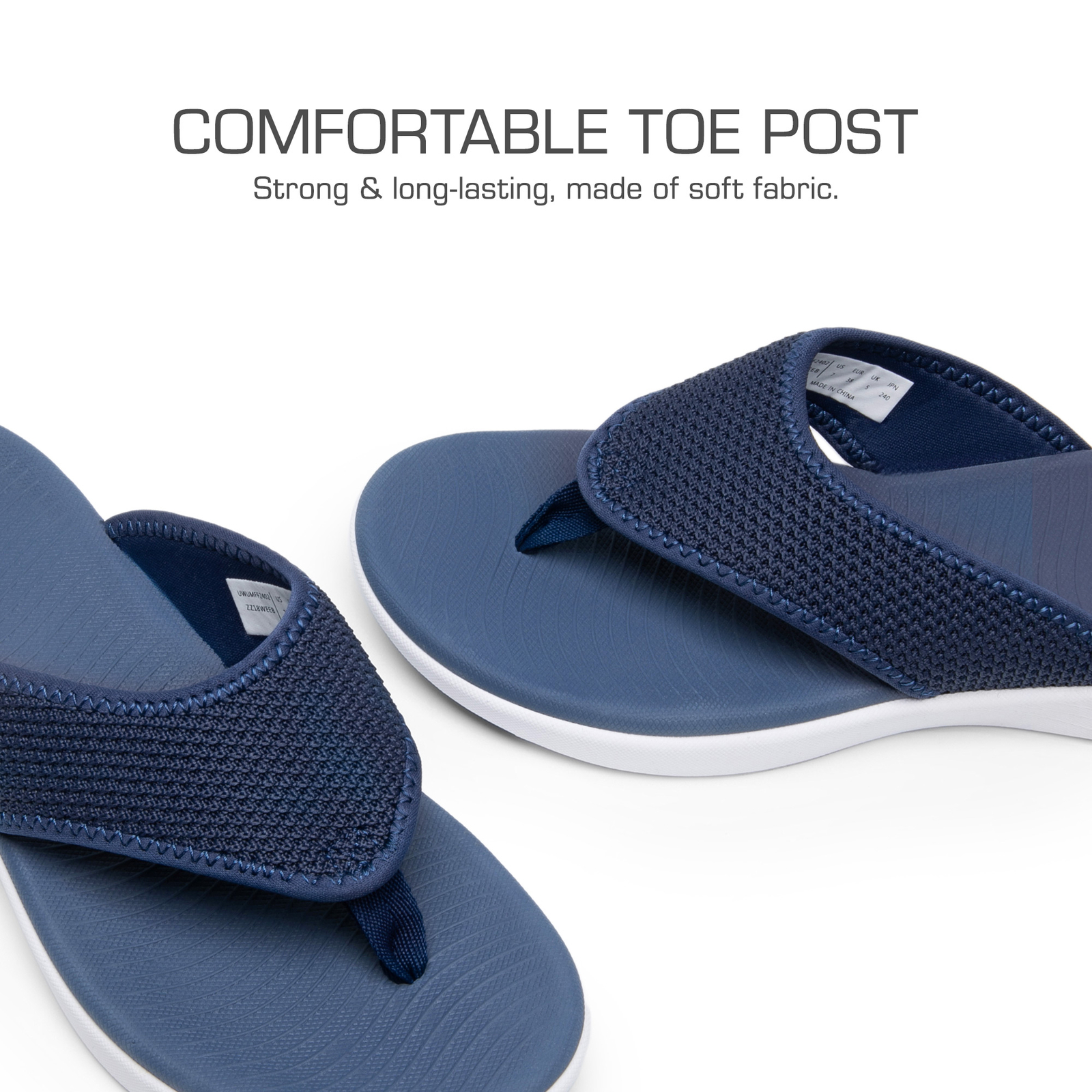 Women’s Flip Flops Thong Sandals Air Cushion Arch Support Beach Pool Shoes NEW